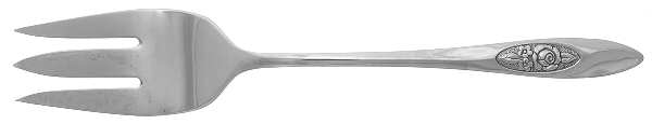 Spring Valley (Stainless) Medium Solid Cold Meat Serving Fork