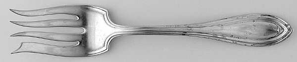 Standish (Silverplate, 1914) Medium Solid Cold Meat Serving Fork