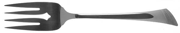 Stanza (Stainless) Medium Solid Cold Meat Serving Fork