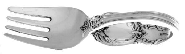 Stanton Hall (Sterling, 1951) Baby Spoon with Curved Handle HC