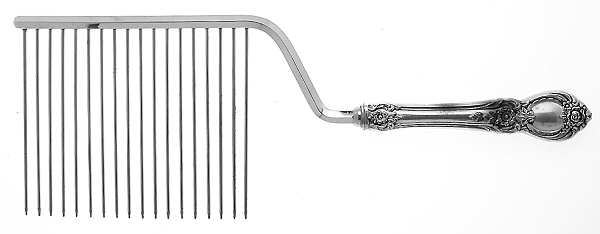 Stanton Hall (Sterling, 1951) Cake Breaker with Silverplate Prongs