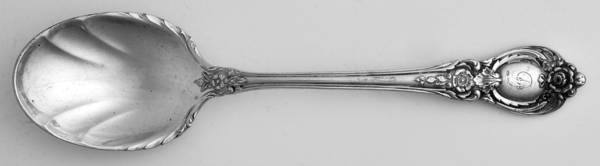 Stanton Hall (Sterling, 1951) Monogram Sugar Shell Spoon