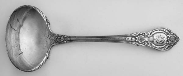 Stanton Hall (Sterling, 1951) Monogramed Solid Piece Gravy Ladle