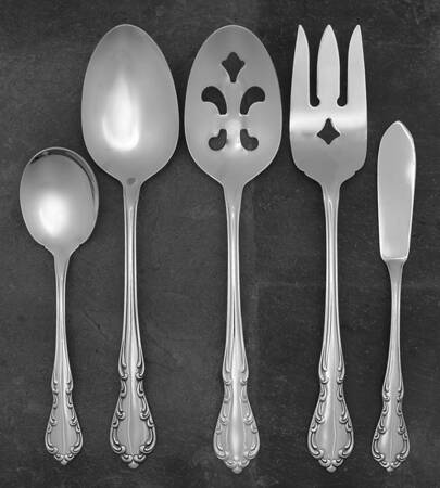 St. Louis (Stainless) 5 Piece Hostess Set