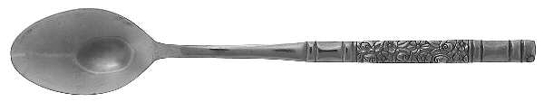 Strauss (Stainless, Flowers) Iced Tea Spoon