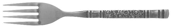 Strauss (Stainless, Flowers) Individual Salad Fork