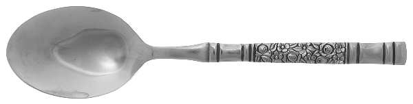 Strauss (Stainless, Flowers) Place/Oval Soup Spoon