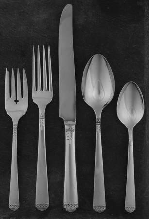 Surf Club (Silverplate, 1938) 5 Piece Place Setting