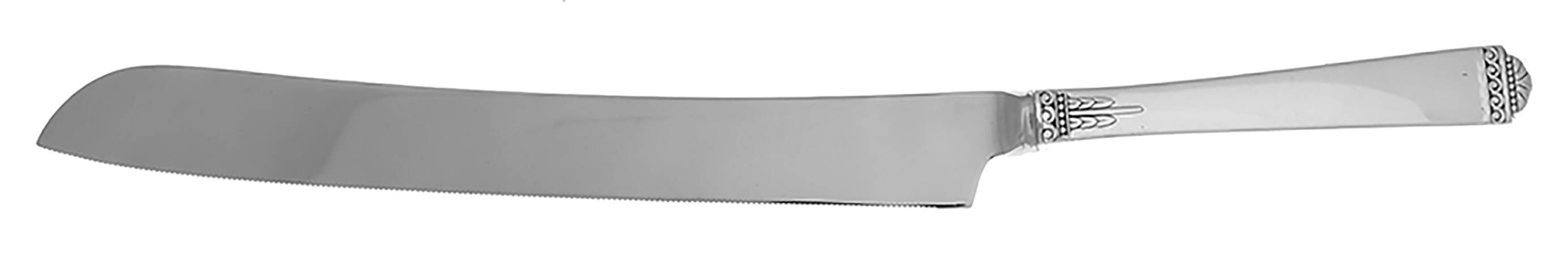 Surf Club (Silverplate, 1938) Wedding Cake Knife with Stainless Blade HC