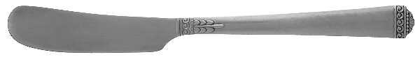 Surf Club (Silverplate, 1938) Flat Handle Butter Spreader