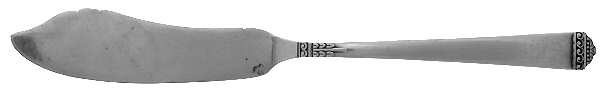 Surf Club (Silverplate, 1938) Flat Handle Master Butter Knife