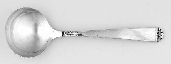 Surf Club (Silverplate, 1938) Round Bowl Soup Spoon (Bouillon)