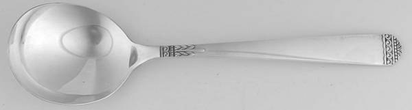 Surf Club (Silverplate, 1938) Round Bowl Soup Spoon (Gumbo)