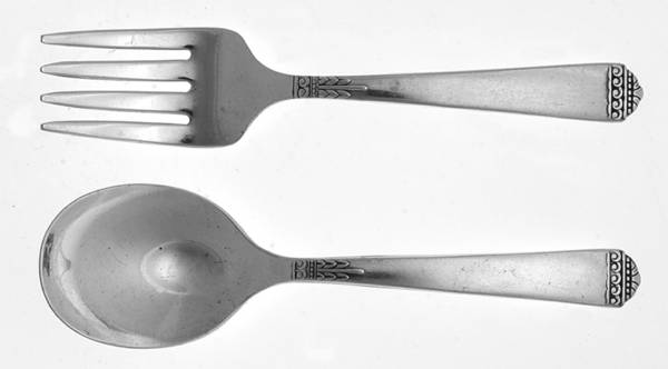 Surf Club (Silverplate, 1938) 2 Pc Baby Set (BF, BS)