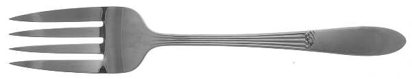 Surf Maid (Stainless) Medium Solid Cold Meat Serving Fork