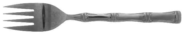 Sumatra (Stainless) Medium Solid Cold Meat Serving Fork