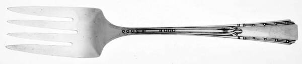 Sunrise (Silverplate, 1934) Medium Solid Cold Meat Serving Fork