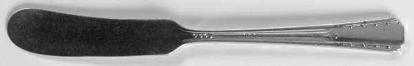 Sunrise (Silverplate, 1934) Flat Handle Butter Spreader
