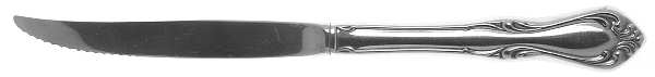 Sutton Place (Stainless) Individual Steak Knife Hollow Handle Serrate Blade