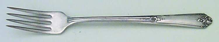 Sweet Briar (Silverplate, 1948) Grille Fork (Viande)