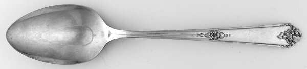 Sweet Briar (Silverplate, 1948) Place/Oval Soup Spoon