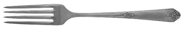 Sweet Briar (Silverplate, 1948) Fork