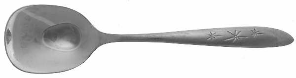 Swirling Star (Stainless) Sugar Spoon