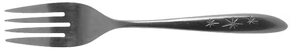 Swirling Star (Stainless) Individual Salad Fork