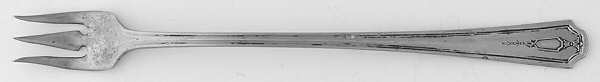 Sylvia-Bonita (Silverplate, 1932) Cocktail/Seafood Fork
