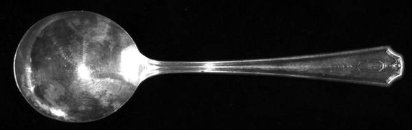 Sylvia-Bonita (Silverplate, 1932) Round Bowl Soup Spoon (Bouillon)