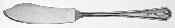 Sylvia-Bonita (Silverplate, 1932) Flat Handle Master Butter Knife