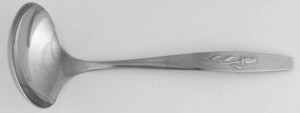 Tender Rose (Stainless) Solid Gravy Ladle