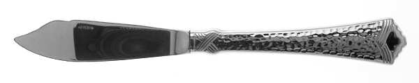 Tesoro-Black (Stainless) Hollow Handle Master Butter Knife
