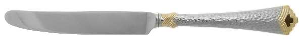 Tesoro-Black (Stainless, Gold Accent) New French Hollow Knife