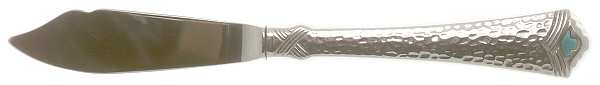 Tesoro-Turquoise (Stainless) Hollow Handle Master Butter Knife