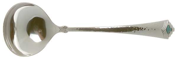 Tesoro-Turquoise (Stainless) Solid Gravy Ladle