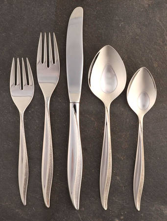 Textura (Stainless) 5 Piece Place Setting