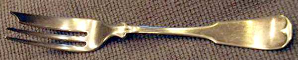Tipped (Silverplate, 1900) Individual Pie Fork