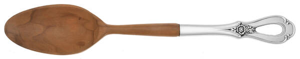 Toujours (Stainless) Salad Serving Spoon with Wooden Bowl HC