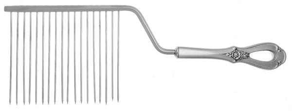 Toujours (Stainless) Cake Breaker with Silverplate Prongs HC