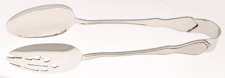 Trinity (Stainless) Salad Tongs Solid HC