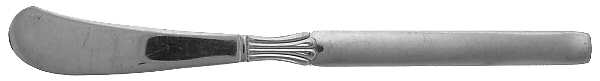 Twilight (Silverplate, 1956) Flat Handle Butter Spreader