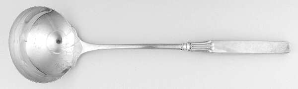 Twilight (Silverplate, 1956) Soup Ladle with Silverplate Bowl