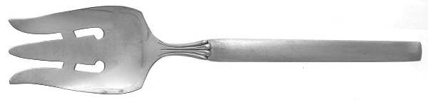 Twilight (Silverplate, 1956) Medium Solid Cold Meat Serving Fork
