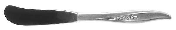 Twilight (Sterling, 1942) Butter Spreader Hollow Hdl-Paddle/Stainless Blade
