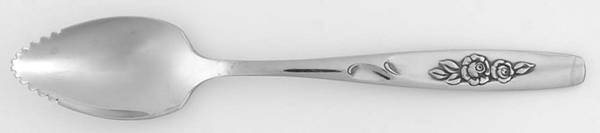 Twin Rose (Stainless) Fruit/Orange Spoon