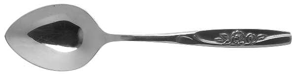 Twin Rose (Stainless) Place/Oval Soup Spoon