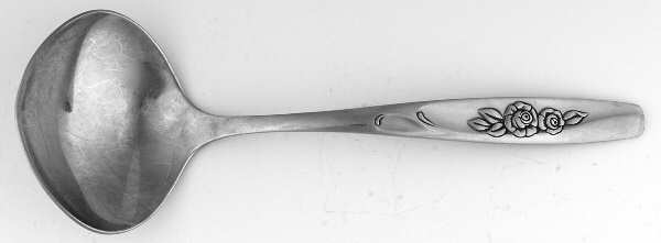 Twin Rose (Stainless) Solid Gravy Ladle