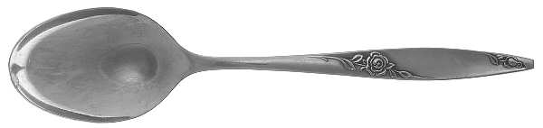 Twilight Rose (Stainless, Westbend) Place/Oval Soup Spoon