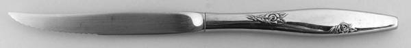 Twilight Rose (Stainless, Westbend) Individual Steak Knife Hollow Handle